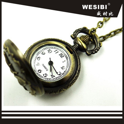 懷表新風(fēng)尚 威時比蝴蝶造型合金懷表的魅力