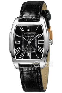 大表徑鋼表殼酒桶形表盤男士牛皮表帶石英官方在售手表大全及報價